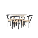 Jídelní stůl Plaza s jídelní židlí Alfons