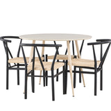 Jídelní stůl Plaza s jídelní židlí Alfons