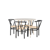 Jídelní stůl Plaza s jídelní židlí Alfons