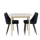 Andy jídelní stůl s noční jídelní židlí