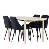 Andy jídelní stůl s noční jídelní židlí