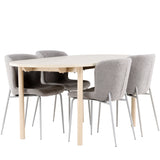Andy jídelní stůl s jídelní židlí Modesto