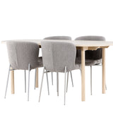 Andy jídelní stůl s jídelní židlí Modesto