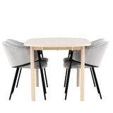 Andy jídelní stůl s jídelní židlí Evelina