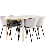 Andy jídelní stůl s jídelní židlí Evelina