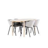 Andy jídelní stůl s jídelní židlí Evelina