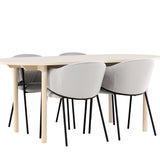 Andy jídelní stůl s jídelní židlí Evelina