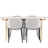 Andy jídelní stůl s jídelní židlí Evelina