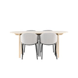 Andy jídelní stůl s jídelní židlí Evelina