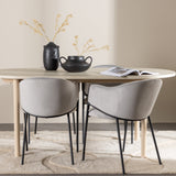 Andy jídelní stůl s jídelní židlí Evelina