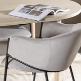 Andy jídelní stůl s jídelní židlí Evelina