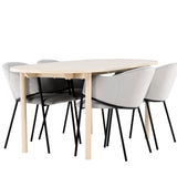 Andy jídelní stůl s jídelní židlí Evelina