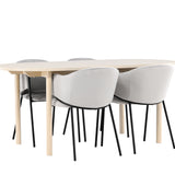 Andy jídelní stůl s jídelní židlí Evelina