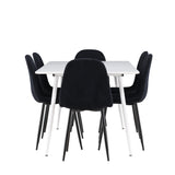 Jídelní stůl Silar s jídelní židlí Polar