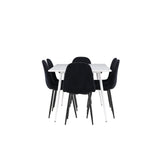 Jídelní stůl Silar s jídelní židlí Polar