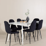 Jídelní stůl Silar s jídelní židlí Polar