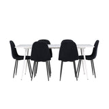 Jídelní stůl Silar s jídelní židlí Polar