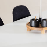 Jídelní stůl Silar s jídelní židlí Polar