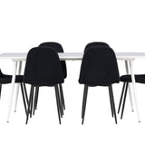 Jídelní stůl Silar s jídelní židlí Polar