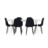 Jídelní stůl Silar s jídelní židlí Polar