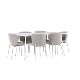 Jídelní stůl Silar s jídelní židlí Modesto