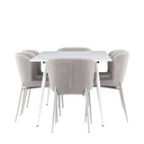Jídelní stůl Silar s jídelní židlí Modesto