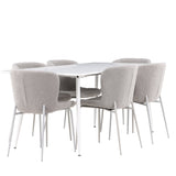 Jídelní stůl Silar s jídelní židlí Modesto