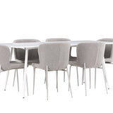 Jídelní stůl Silar s jídelní židlí Modesto