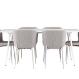 Jídelní stůl Silar s jídelní židlí Modesto