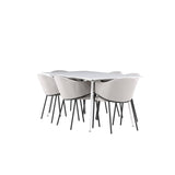 Jídelní stůl Silar s jídelní židlí Evelina