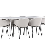 Jídelní stůl Silar s jídelní židlí Evelina