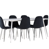 Jídelní stůl Silar s jídelní židlí Polar