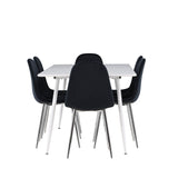 Jídelní stůl Silar s jídelní židlí Polar