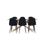 Jídelní stůl Piazza s jídelní židlí Polar