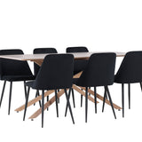 Piazza jídelní stůl s noční jídelní židlí