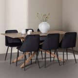 Piazza jídelní stůl s noční jídelní židlí