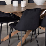 Piazza jídelní stůl s noční jídelní židlí