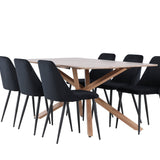 Piazza jídelní stůl s noční jídelní židlí