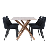 Piazza jídelní stůl s noční jídelní židlí