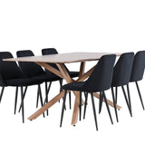 Piazza jídelní stůl s noční jídelní židlí