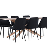 Piazza jídelní stůl s noční jídelní židlí