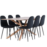 Jídelní stůl Piazza s jídelní židlí Polar