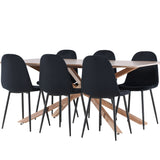 Jídelní stůl Piazza s jídelní židlí Polar