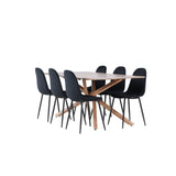 Jídelní stůl Piazza s jídelní židlí Polar