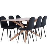 Jídelní stůl Piazza s jídelní židlí Polar