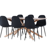 Jídelní stůl Piazza s jídelní židlí Polar