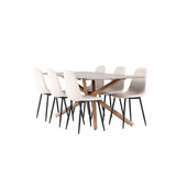 Jídelní stůl Piazza s jídelní židlí Polar