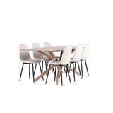 Jídelní stůl Piazza s jídelní židlí Polar