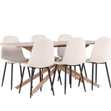 Jídelní stůl Piazza s jídelní židlí Polar