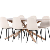 Jídelní stůl Piazza s jídelní židlí Polar